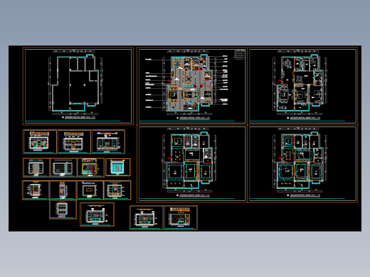 丽都花园设计施工图