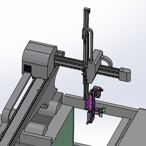 注塑机及上料机构sw20可编辑