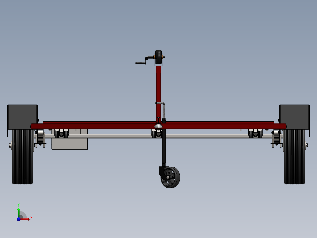 A3003263-多功能拖车前视图