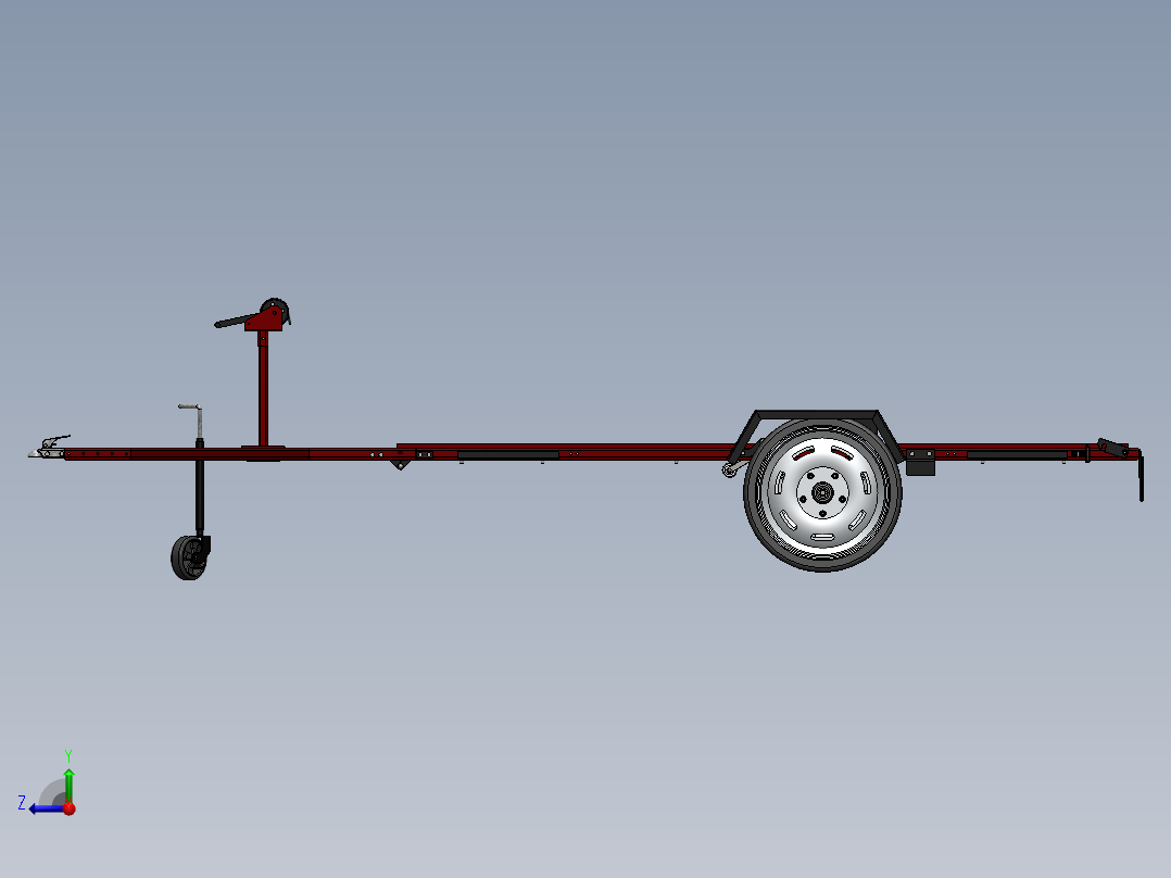 A3003263-多功能拖车右视图