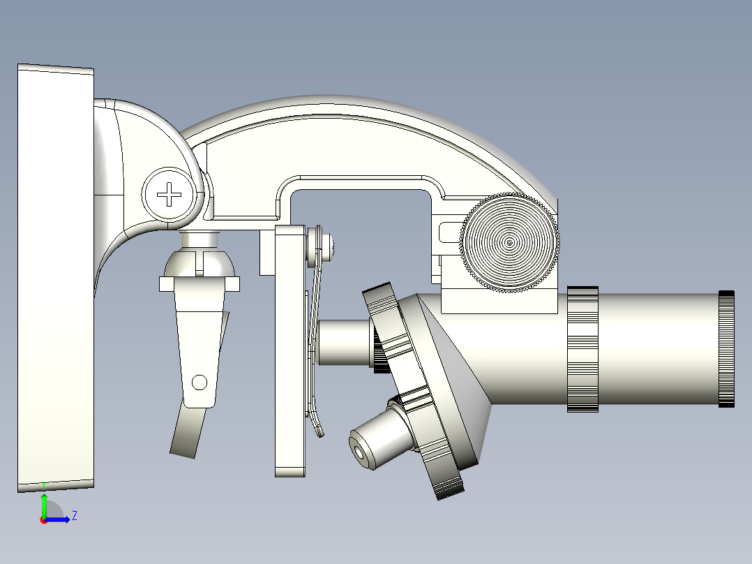 显微镜(9)左视图