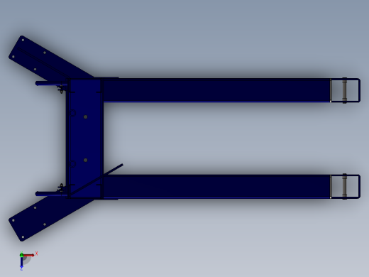 叉车(7)俯视缩略图