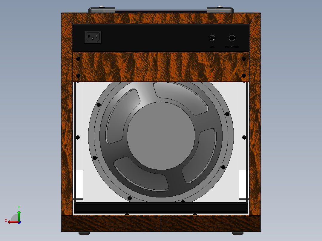 扬声器、喇叭(24)后视图