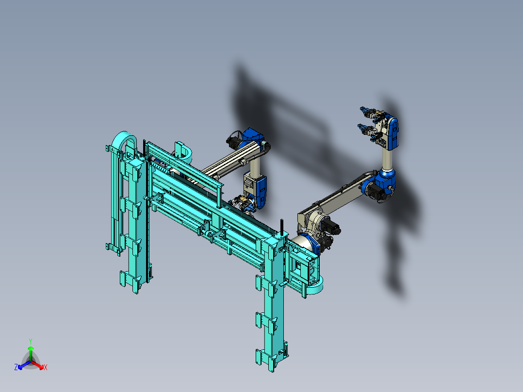 移动式芯片抓取机械手