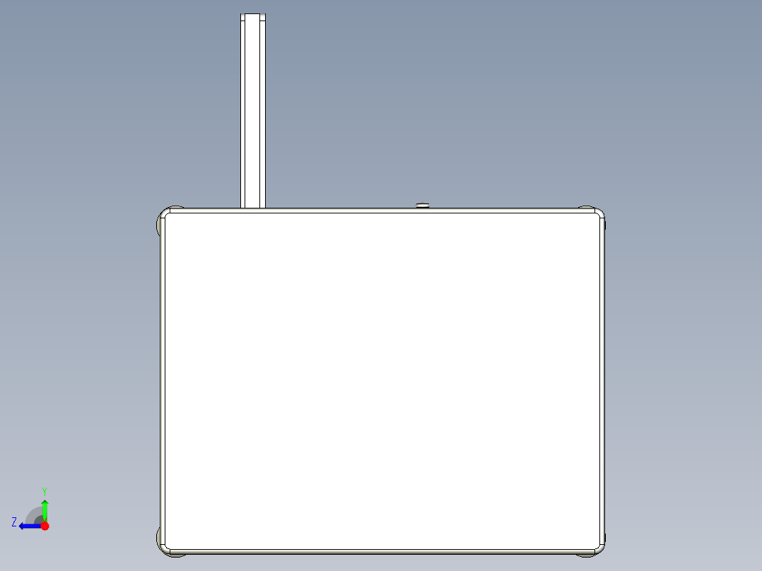 扇叶自动装弹簧轴承设备右视图