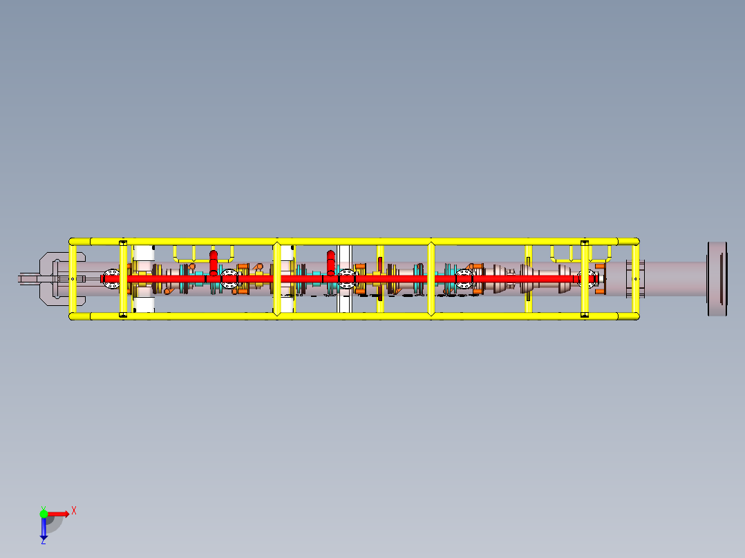 B3003506-PLR 10英寸 5000磅平方英寸 - 垂直俯视图