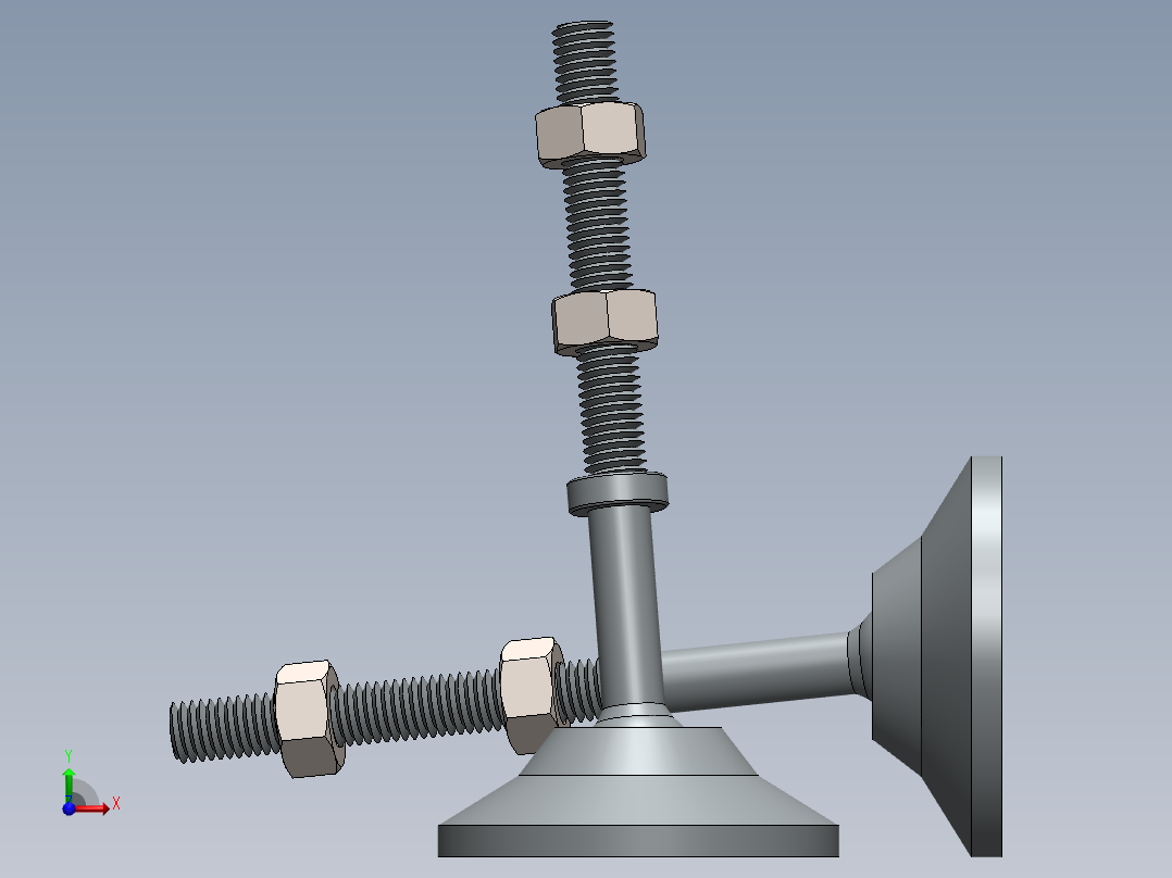 脚杯、脚垫(2)前视图