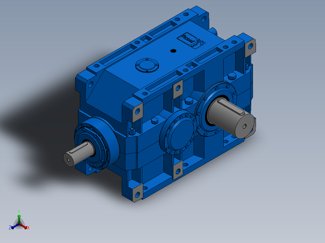 平行轴减速机 RCI 4001 UO1A 7.76