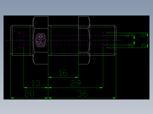 PARKER管接头EO Bulkhead union SV08SOMD71(16)_front