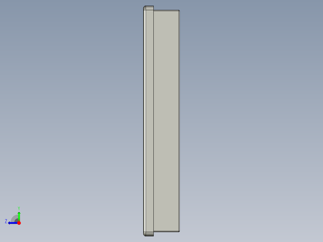 10寸维纶人机界面右视图