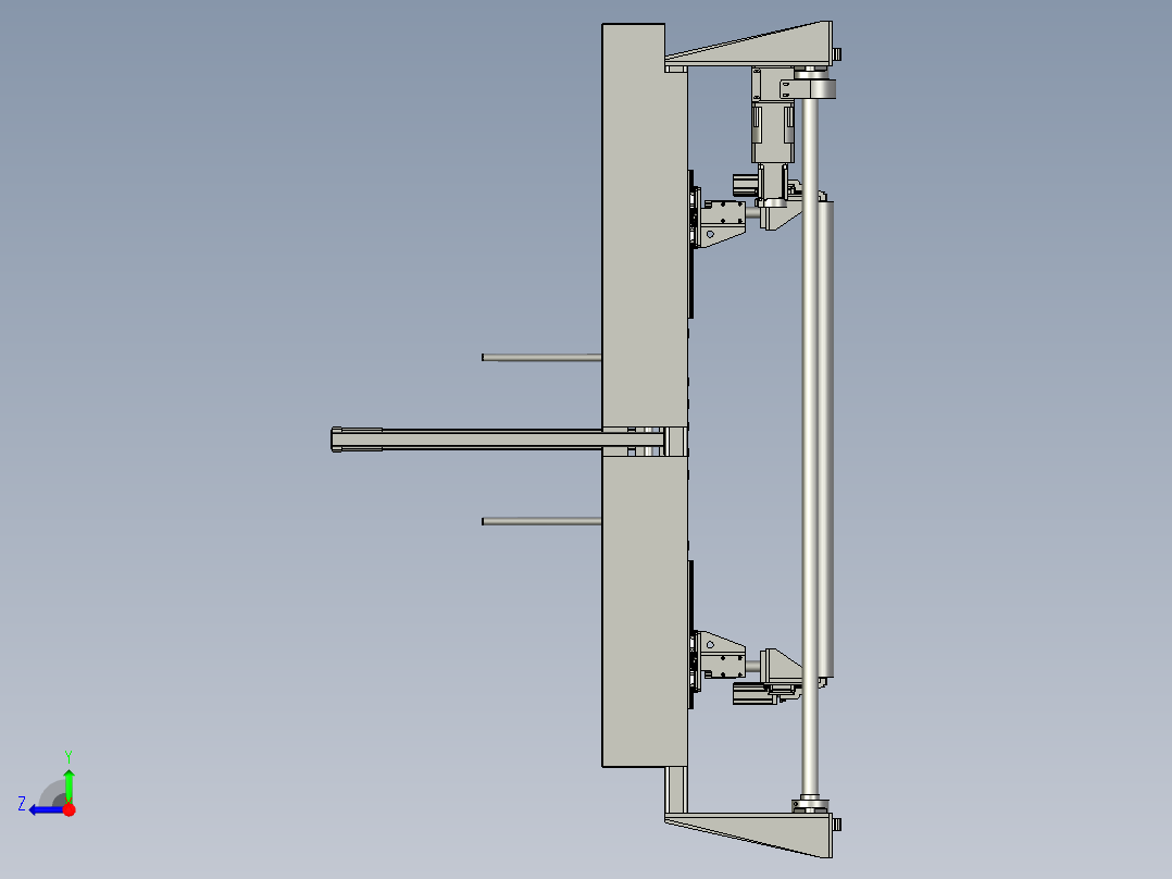 HX2115-02-12-00压辊行走装配右视图
