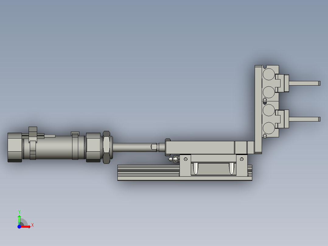 穿针导向机构rev2前视图