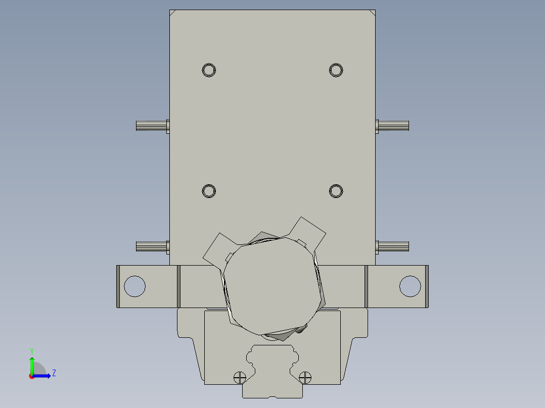 穿针导向机构rev2左视图