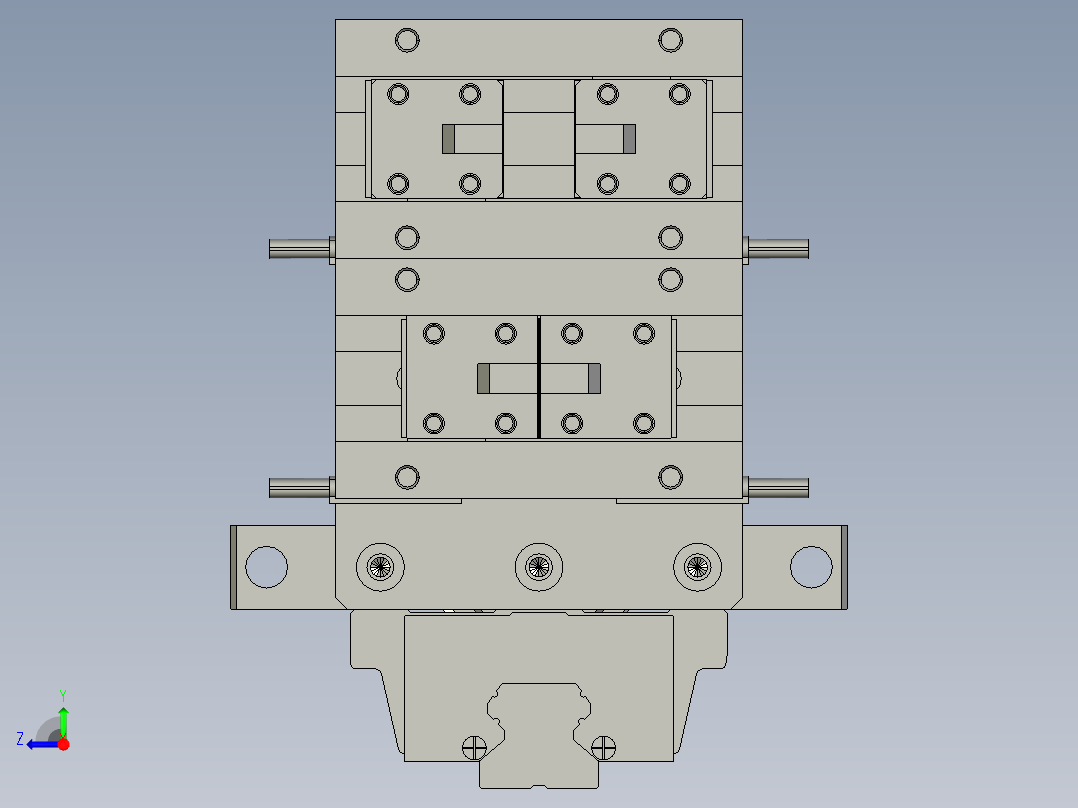 穿针导向机构rev2右视图