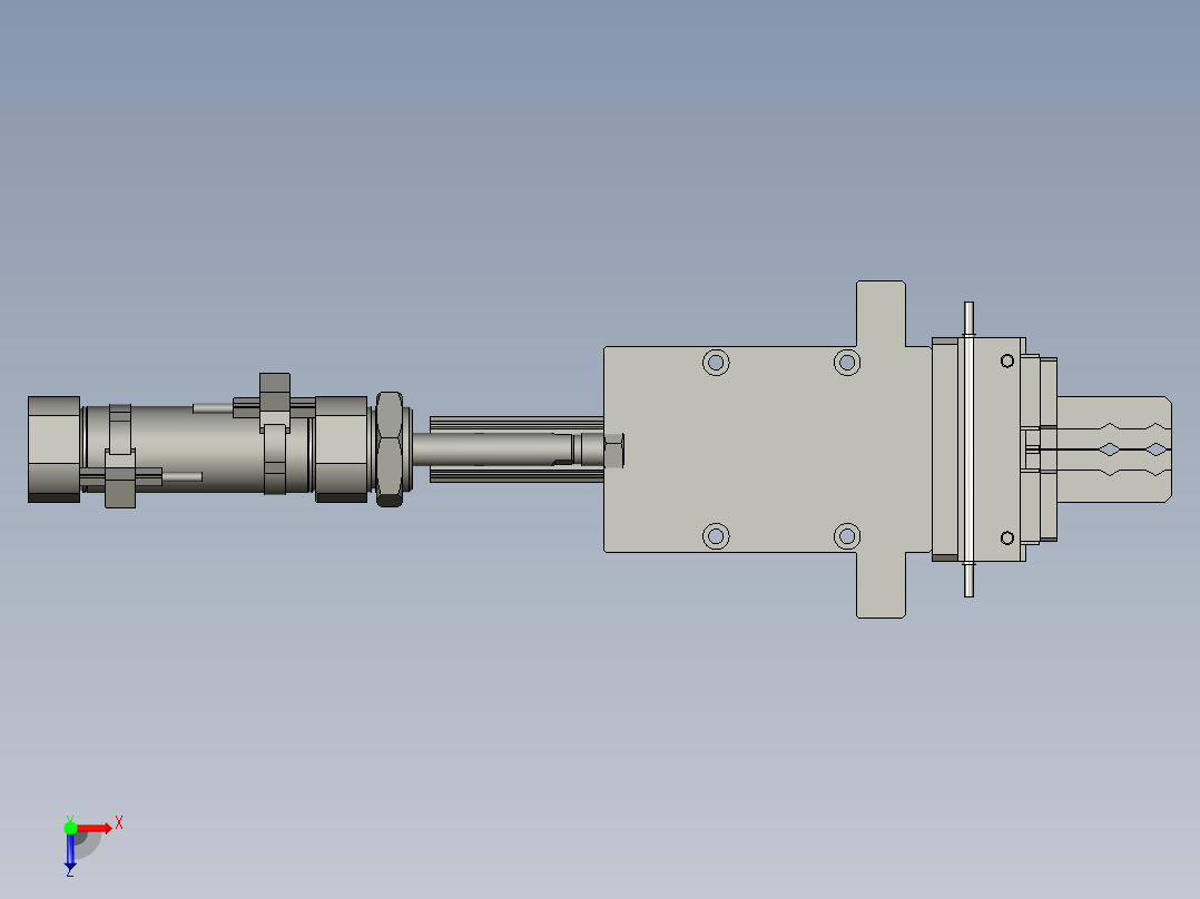 穿针导向机构rev2俯视图