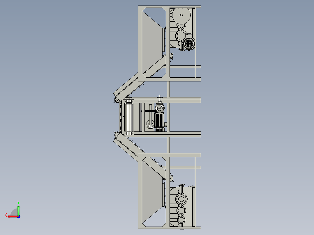 硬质蔬菜电动切片机后视图