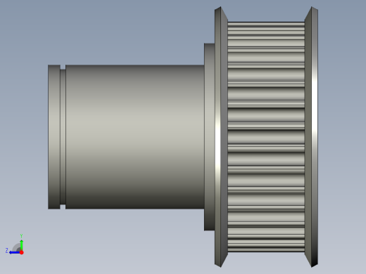 同步轮HTD8Z32d40右视缩略图