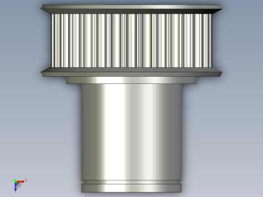 同步轮HTD8Z32d40俯视缩略图