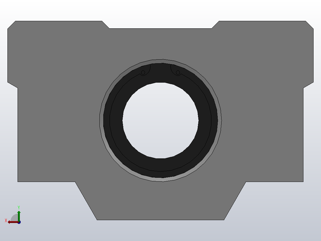 SCS-UU[SCS10UU]滑块主视图