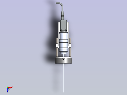 视觉调节支架组件俯视缩略图