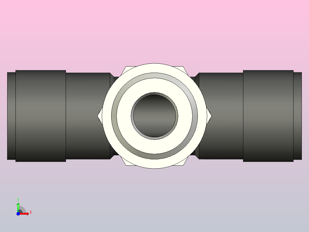 快插接头QST-V0-G1_2-12前视图