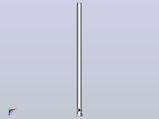 皮带直线轴半封闭可选导轨TPA-HNB-120D-110-L2850-LP-Y-P40-N3俯视缩略图