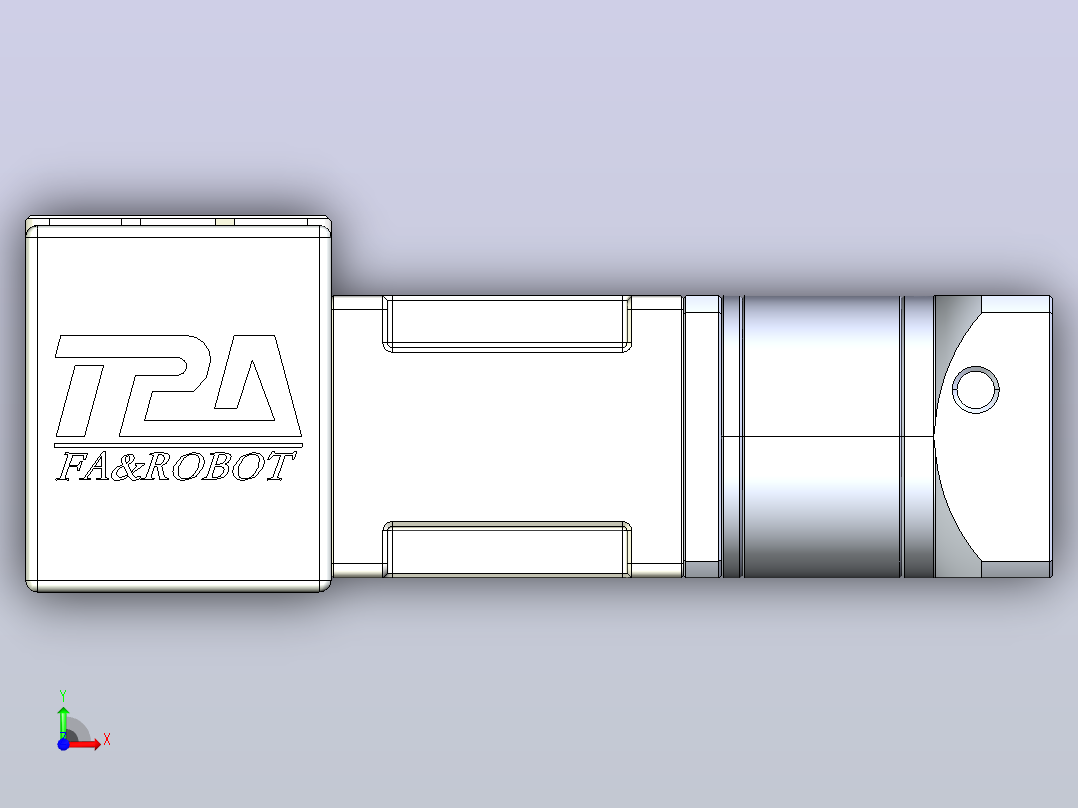 带式直线轴半闭式TPA-ONB-60-140-L150-DR-J60-N3前视图