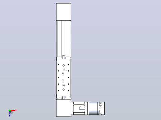 带式直线轴半闭式TPA-ONB-60-140-L150-DR-J60-N3俯视缩略图