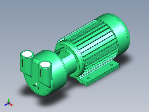 SK-1.2A（3KW真空泵主视缩略图