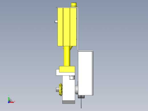 滤片剪切机构前视缩略图
