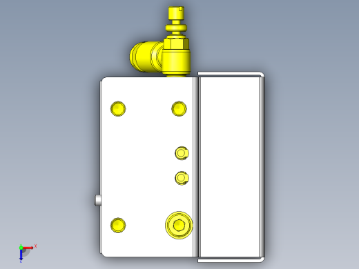 滤片剪切机构俯视缩略图