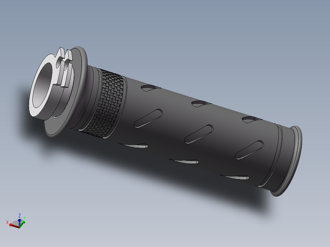 摩托车左、右手把套3D模型