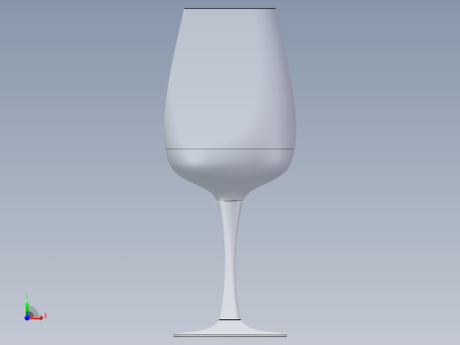 红酒杯前视缩略图