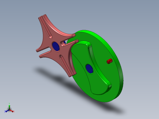 solidworks槽轮动画制作正等轴测缩略图