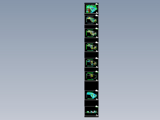 实验楼设计图纸全套图CAD