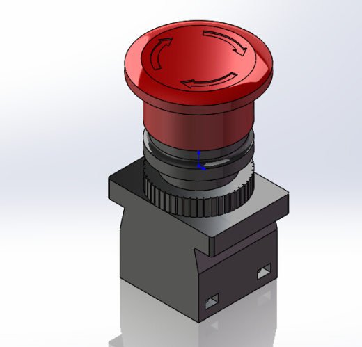A23 自动伸缩轻型货叉双滚珠丝杆升降机 3D模型缩略图