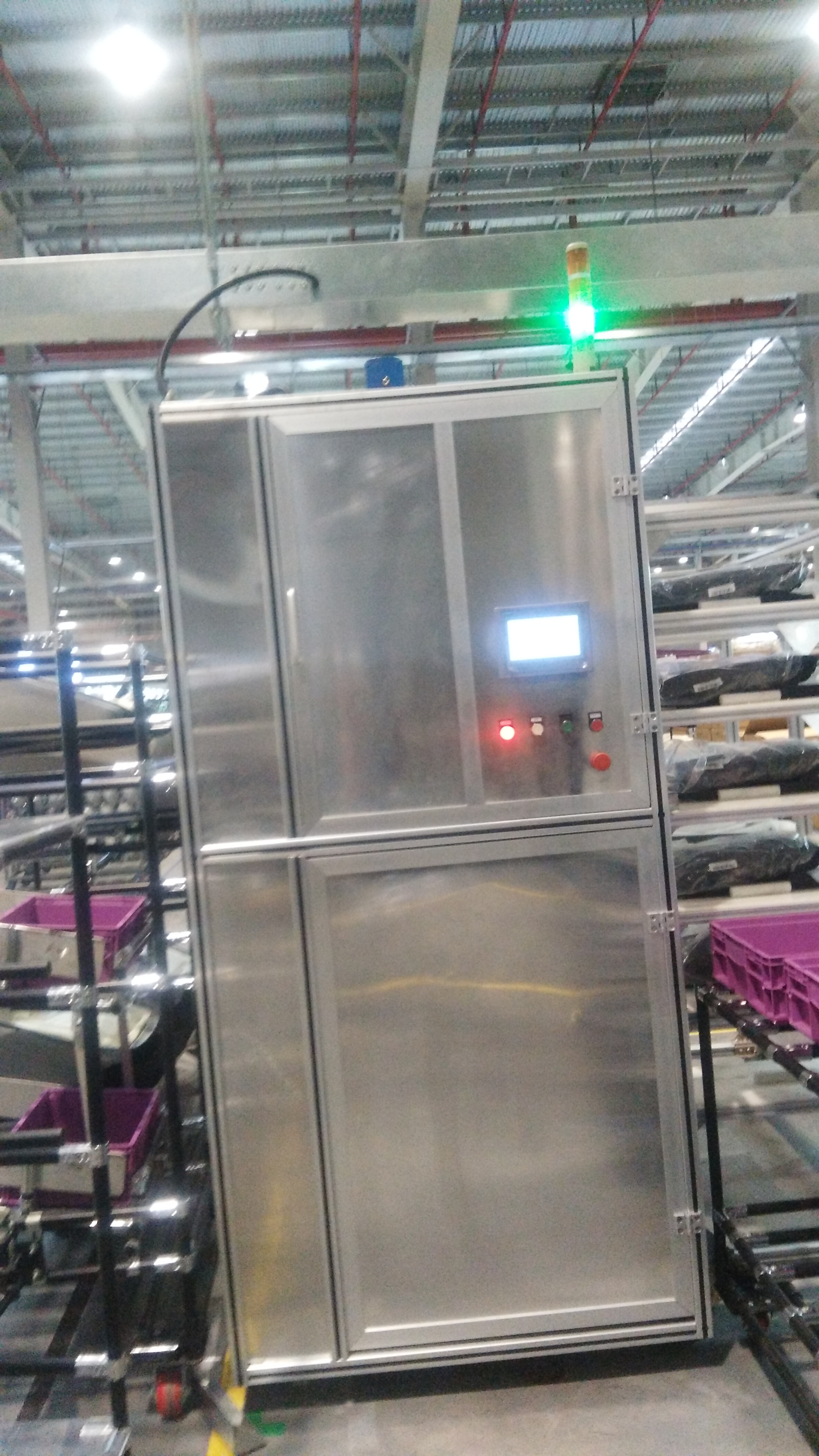 A23 自动伸缩轻型货叉双滚珠丝杆升降机 3D模型