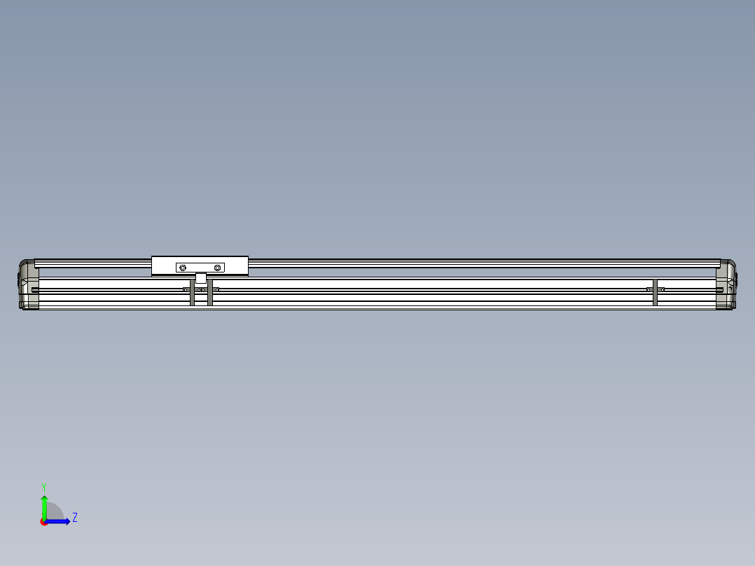 Toyo东佑达直线模组-ETH14-650-M左视图