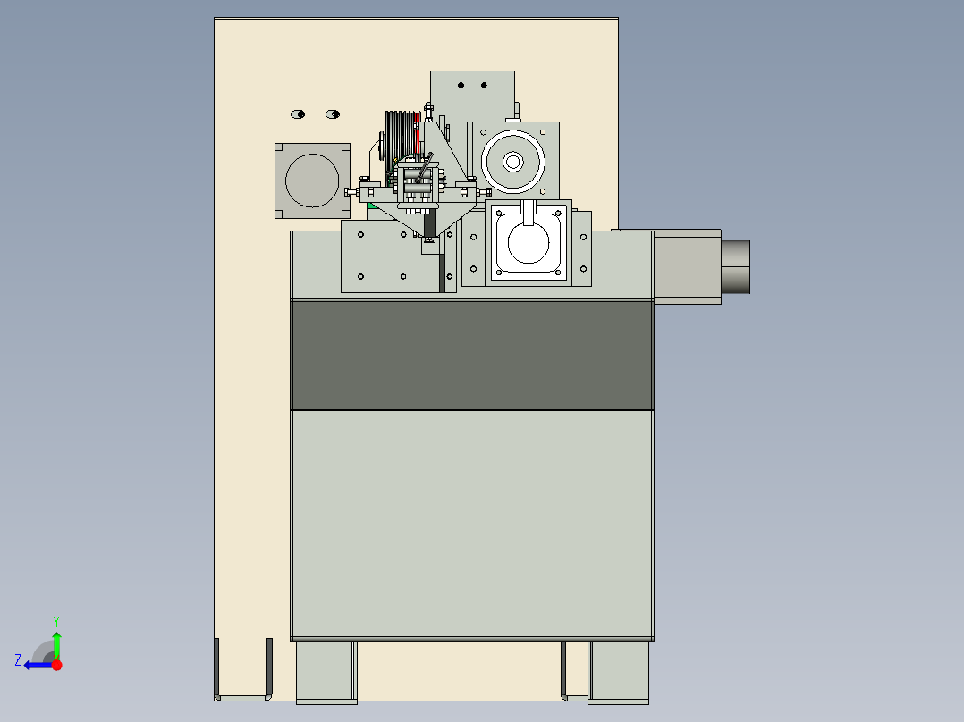 T958 弯线机右视图