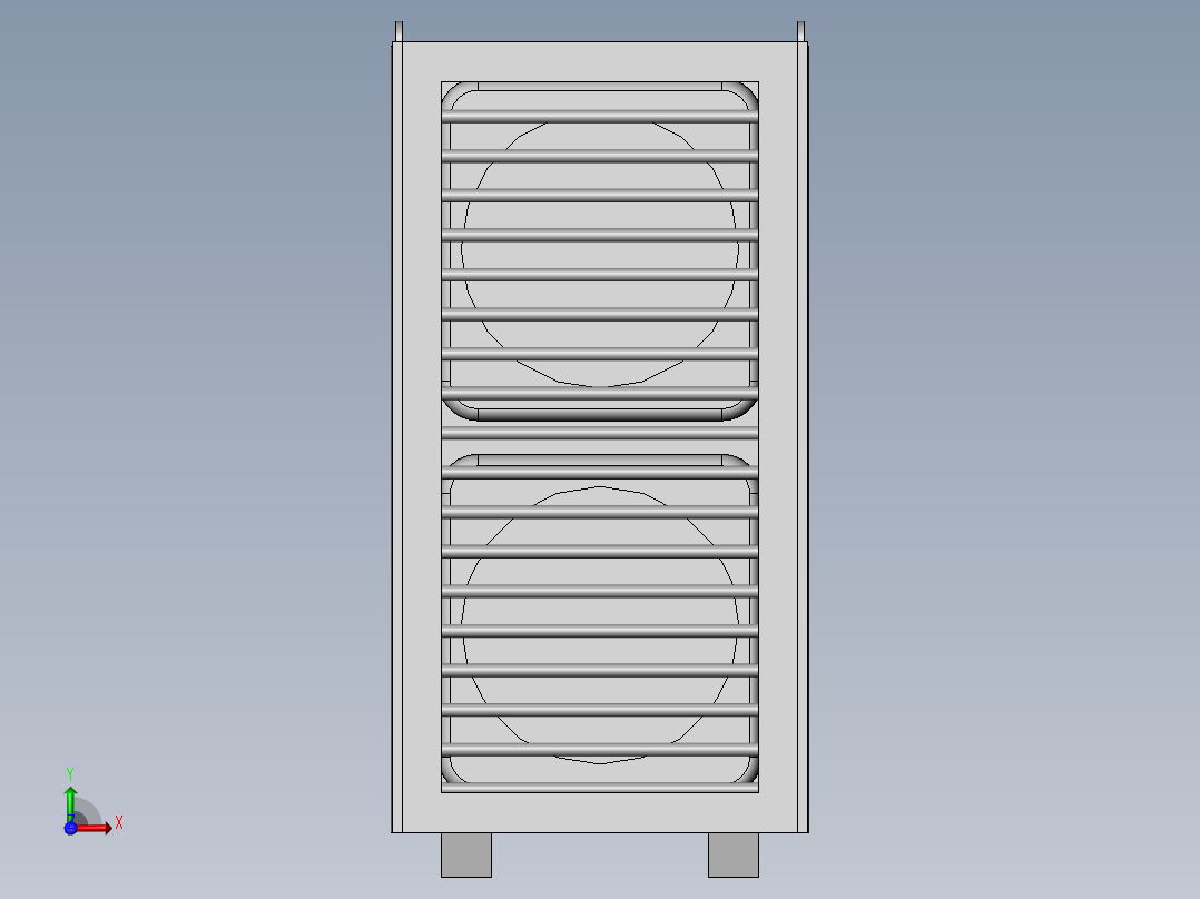 中央空调前视图