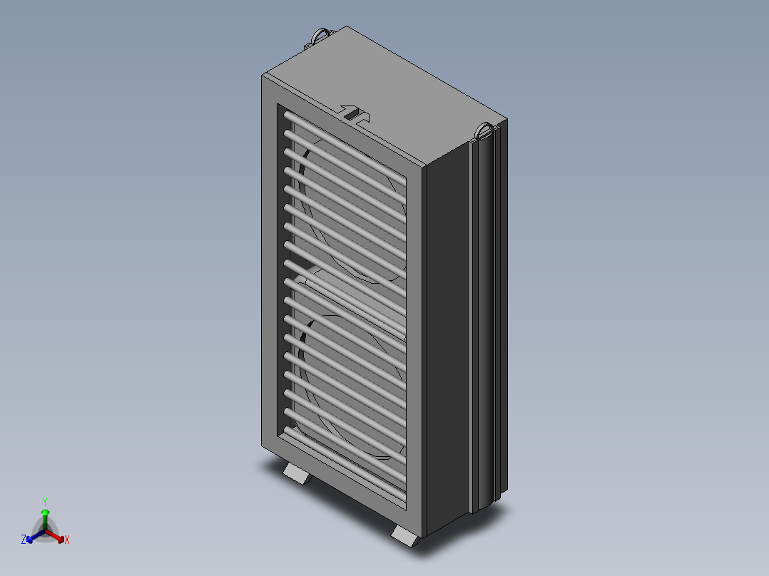 中央空调正等轴测图