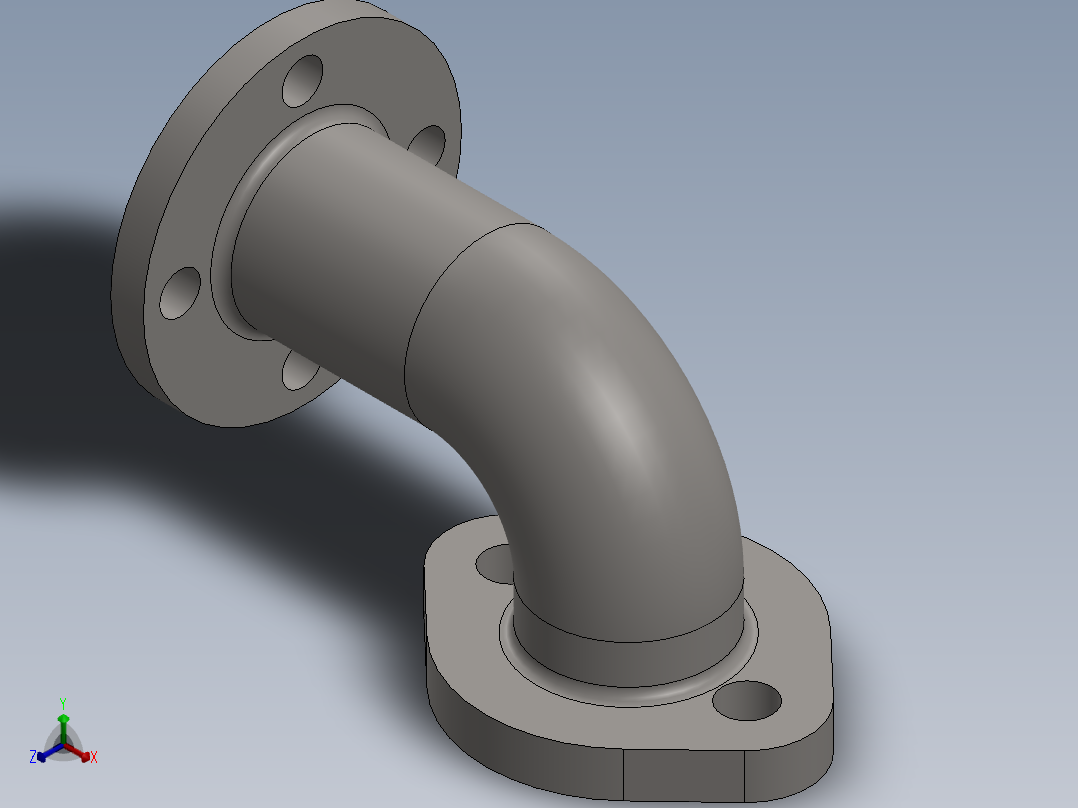 SW建模练习题-practice 66主视图