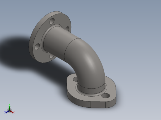 SW建模练习题-practice 66正等轴测缩略图