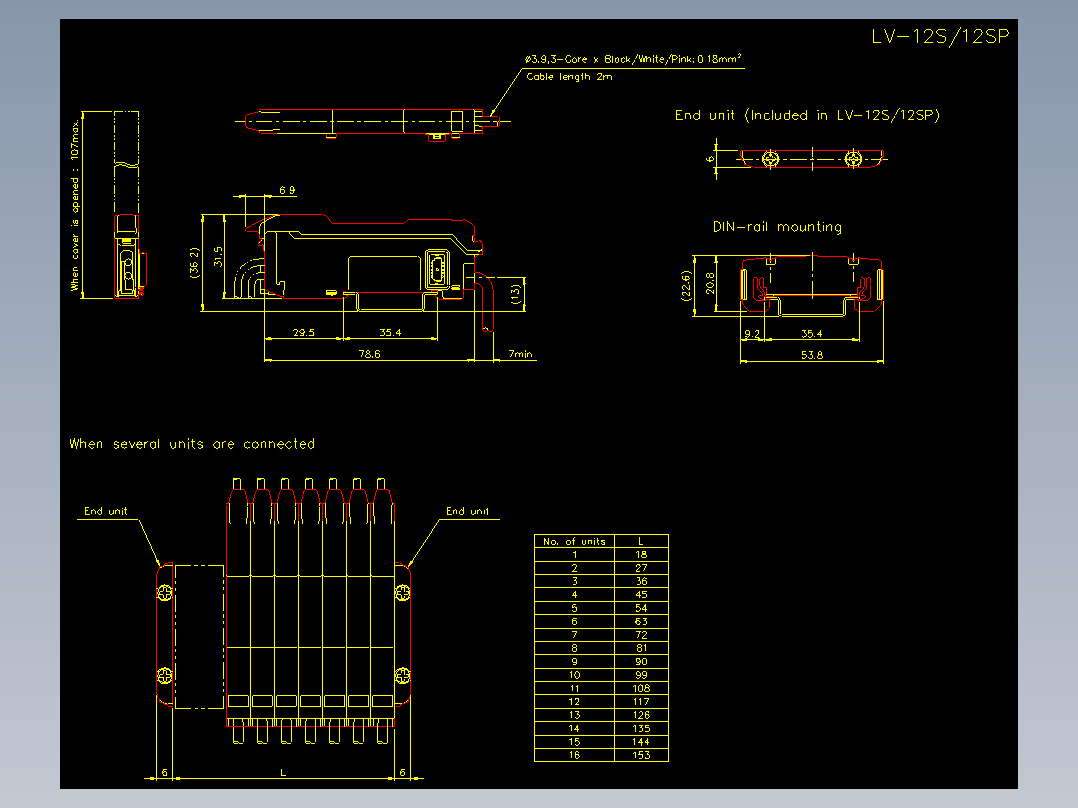 基恩士lv_s31_cad_kc图纸模型