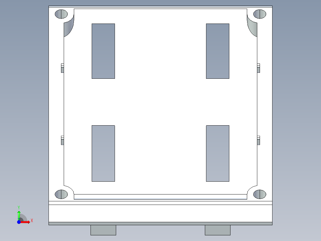 型材-BR 90X90 ANGLE BRACKET KJN523575前视图