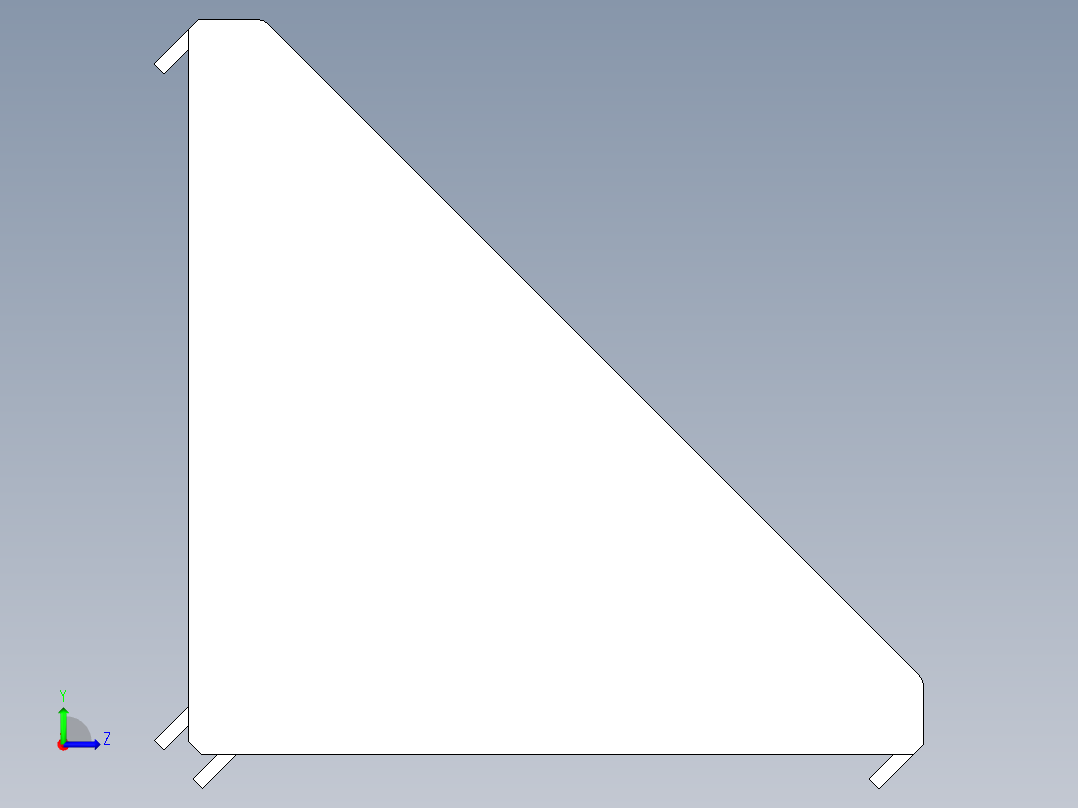 型材-BR 90X90 ANGLE BRACKET KJN523575左视图