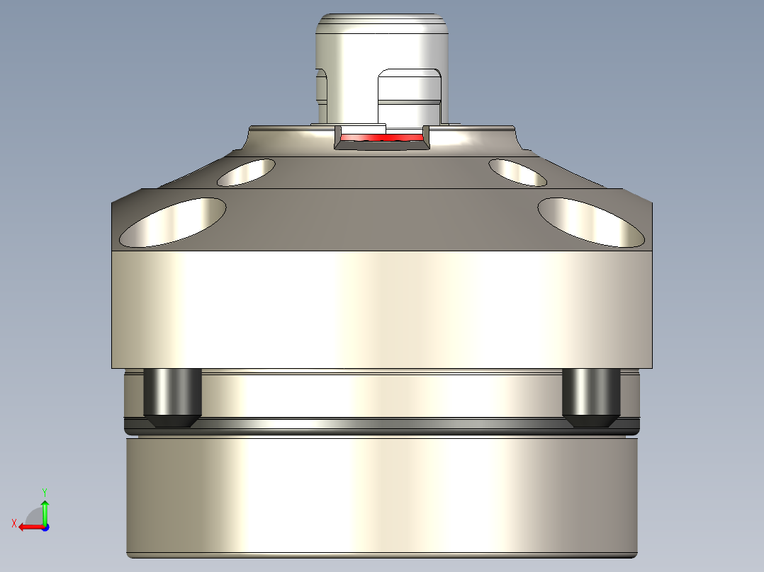 KOSMEKSFA3000-M2A-140多系列多零件图纸模型多系列多零件图纸模型后视图