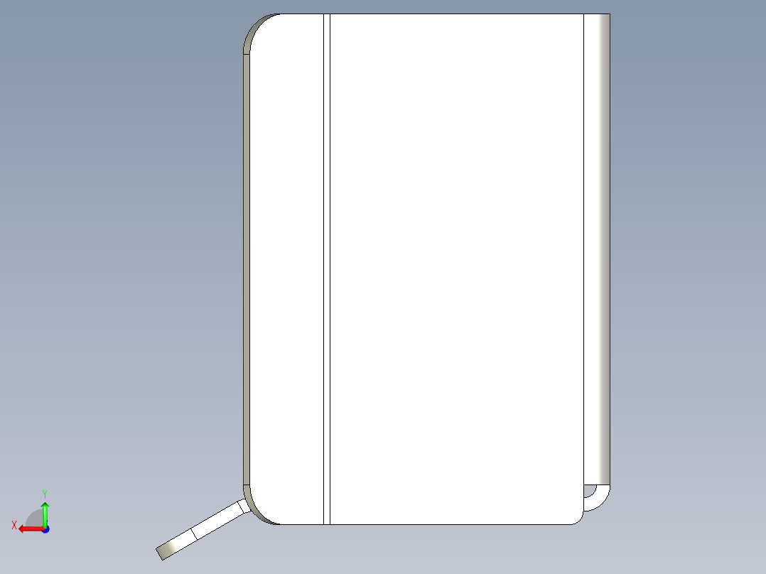 滑动门配件后视图