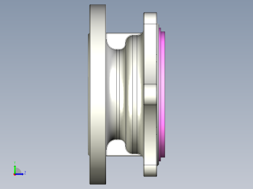 管道手动球阀-水管开关阀-手动阀门MD52C150DN80.FCP左视缩略图