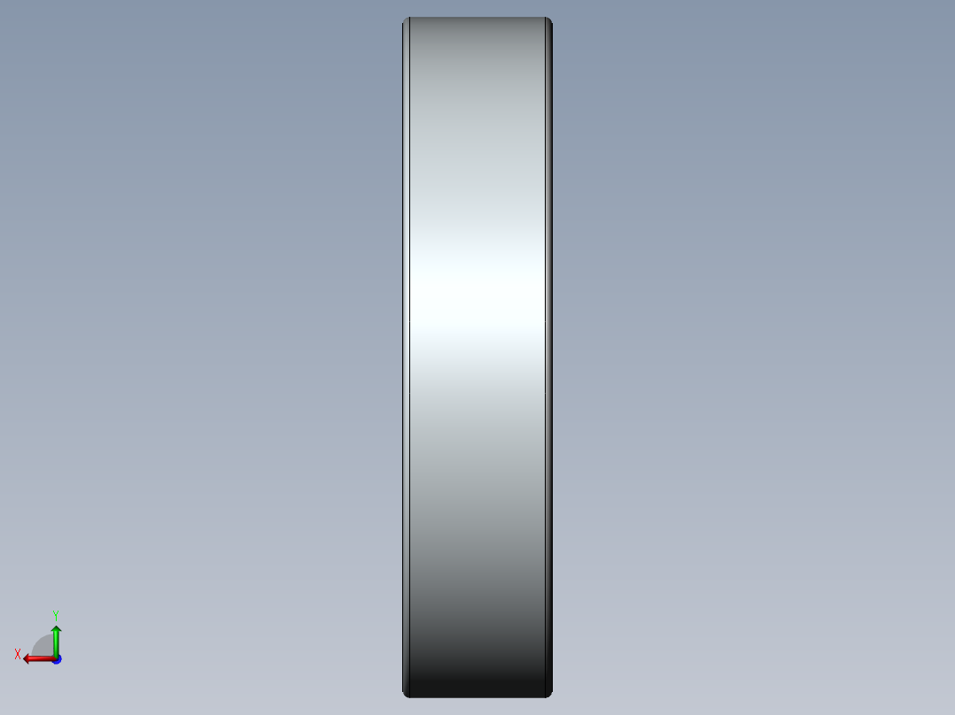 5.深沟球轴承后视图